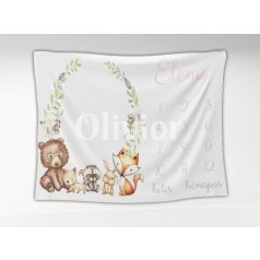 Wild West Happiness Soft Baby Blanket 70x95cm